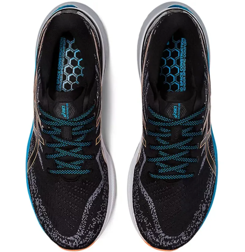 Asics Men's GEL-KAYANO 29 Black/Sun Peach-5